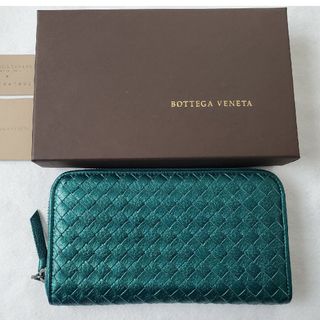 ボッテガヴェネタ(Bottega Veneta)のボッテガヴェネタ　イントレチャート  ラウンド ファスナー　新品未使用品(財布)