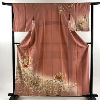 訪問着 身丈159cm 裄丈65cm 正絹 秀品 【中古】(着物)