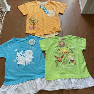 130 ポケットモンスター　Tシャツ　まとめ売り　女の子 ポケモン　半袖　新品(Tシャツ/カットソー)