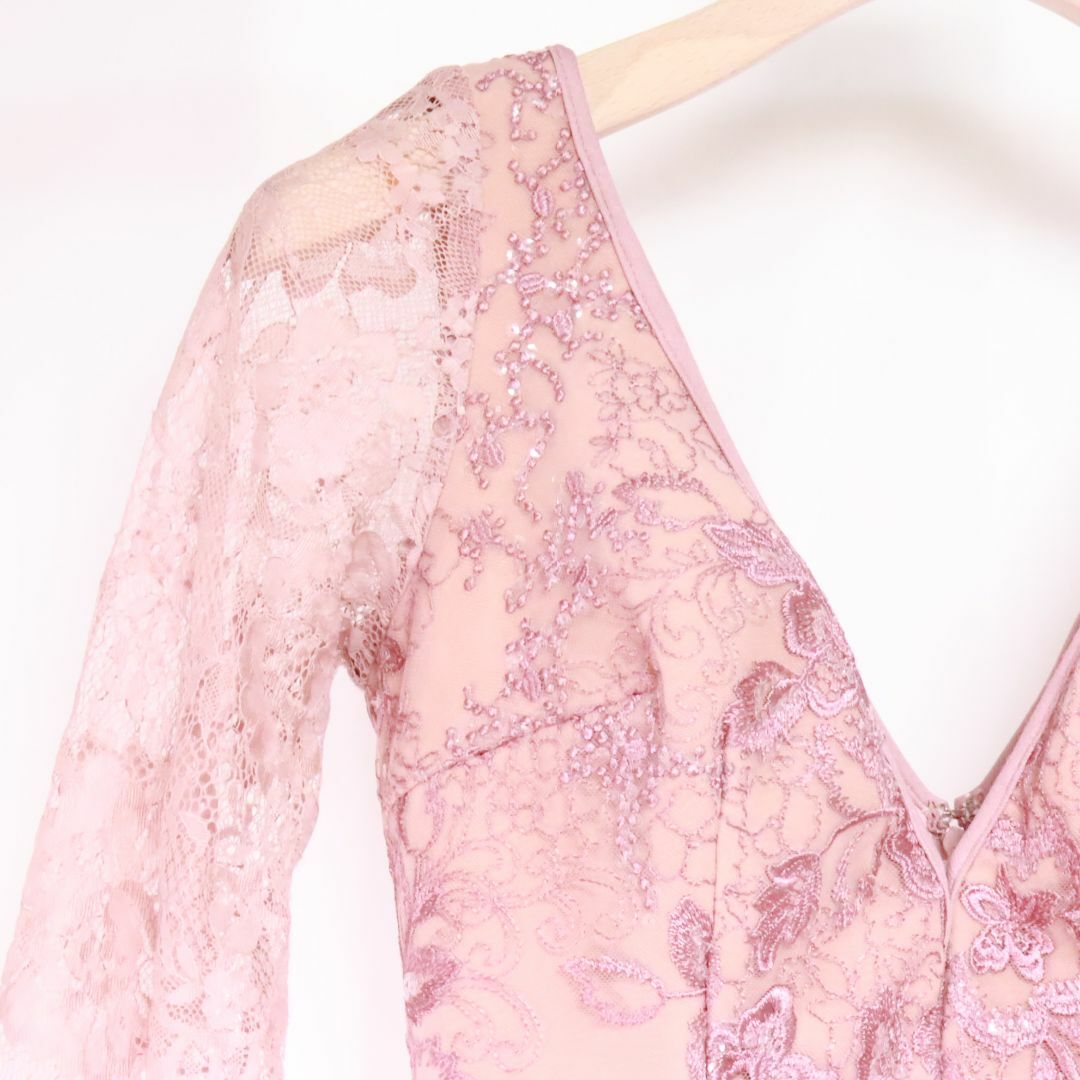 Suger　シュガー　キャバドレス　ピンク　Ｍ レディースのフォーマル/ドレス(ナイトドレス)の商品写真