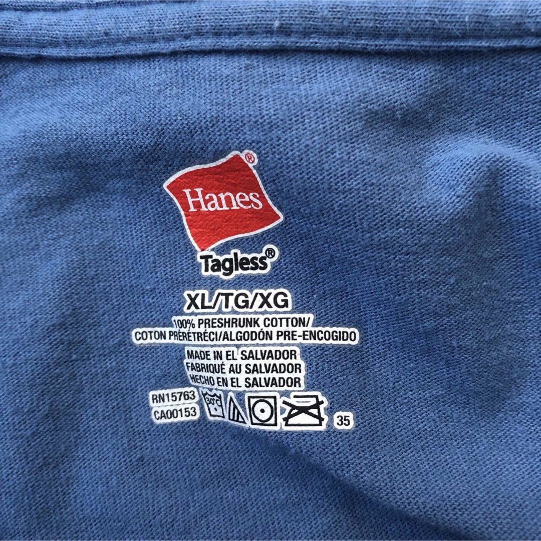 Hanes(ヘインズ)のメンズ   古着  Hanes  半袖Tシャツ  XL メンズのトップス(Tシャツ/カットソー(半袖/袖なし))の商品写真