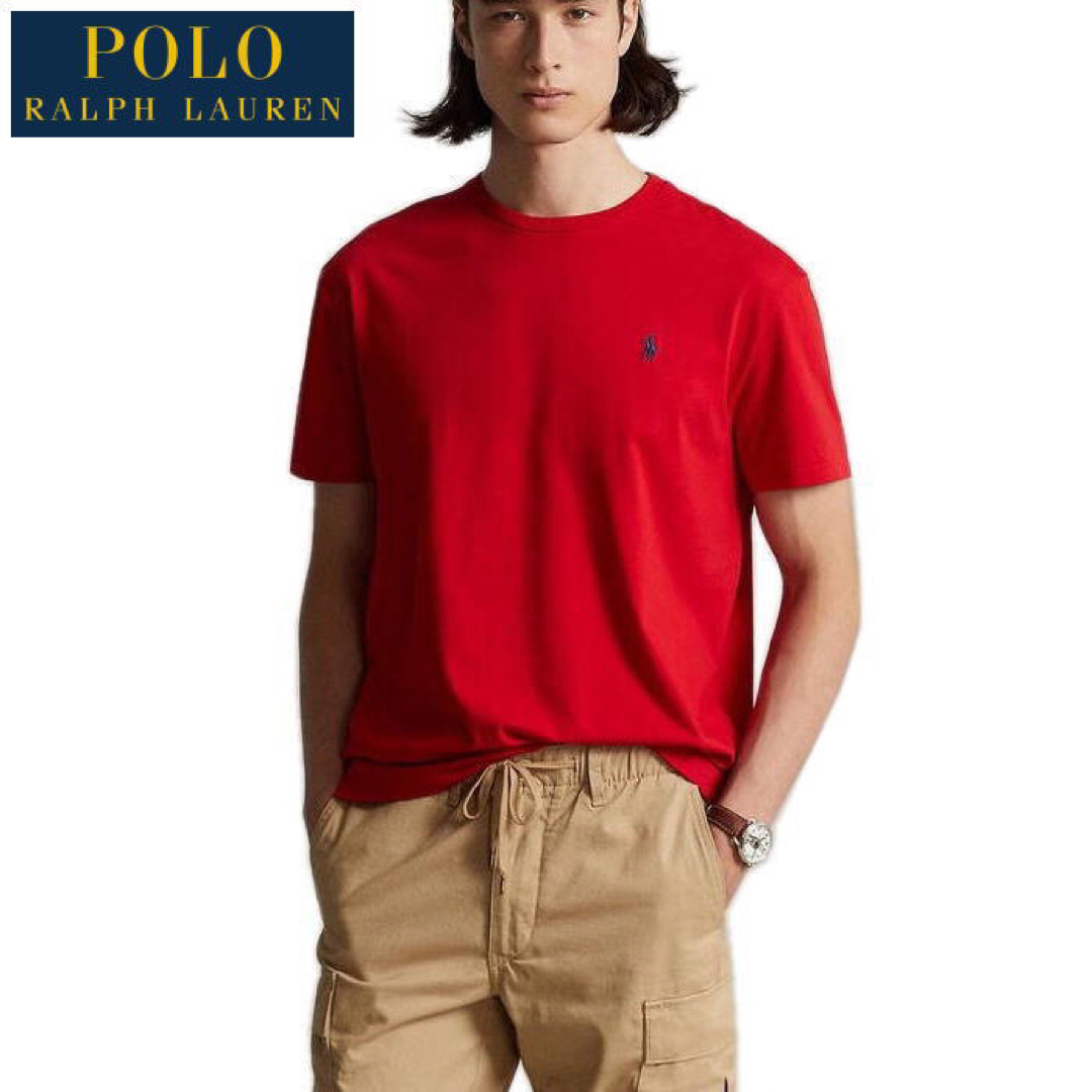 POLO RALPH LAUREN(ポロラルフローレン)の新品 正規 ポロ ラルフローレン ポニー刺繍 Ｔシャツ メンズＭ相応 ボーイズ メンズのトップス(Tシャツ/カットソー(半袖/袖なし))の商品写真