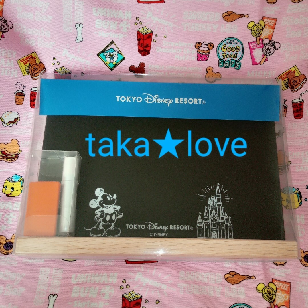 Disney(ディズニー)のﾌﾟﾛﾌ&商品説明必読◆TDR購入◆ﾐｯｷｰ＆ｼﾝﾃﾞﾚﾗ城♪黒板ｾｯﾄ♪ エンタメ/ホビーのコレクション(その他)の商品写真