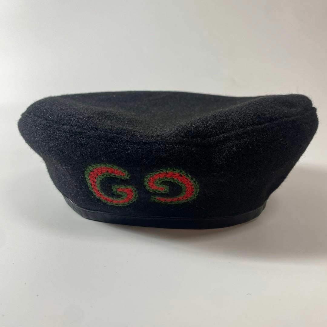 Gucci(グッチ)のグッチ GUCCI ベレー帽 GGマーク Mサイズ 577862 レディースの帽子(ハンチング/ベレー帽)の商品写真
