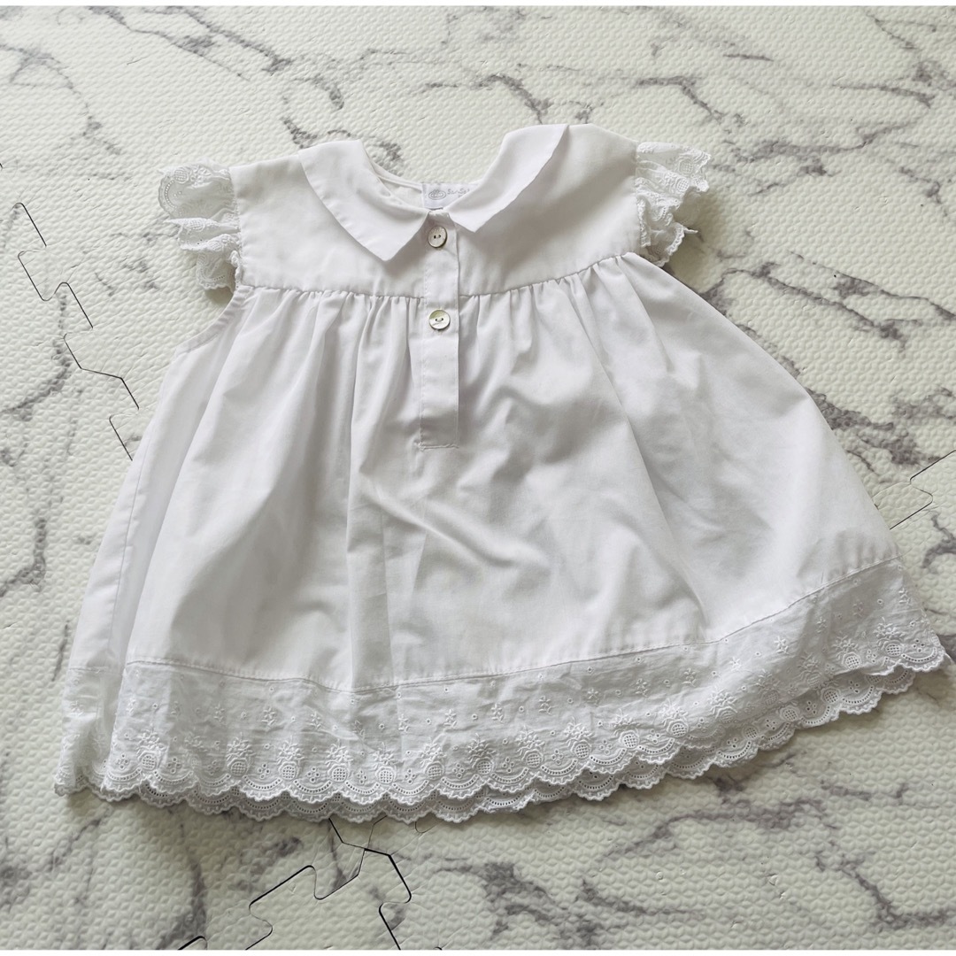 Bonpoint(ボンポワン)のsansakae petit ブラウス　3A キッズ/ベビー/マタニティのキッズ服女の子用(90cm~)(ブラウス)の商品写真