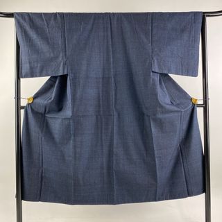 男着物 身丈141.5cm 裄丈67cm 正絹 美品 秀品 【中古】(着物)