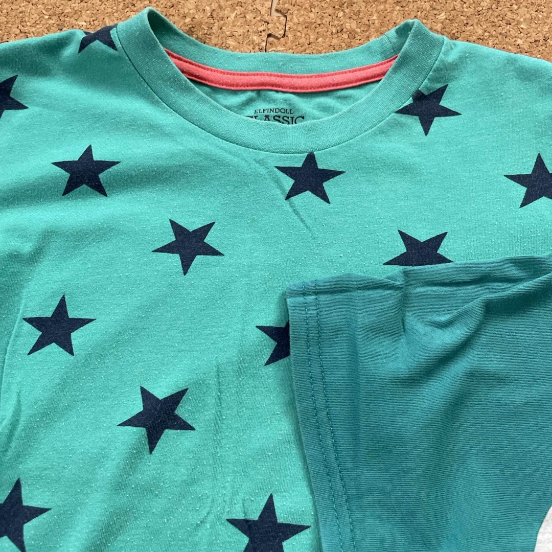 西松屋(ニシマツヤ)の半袖Tシャツセット⭐︎緑 キッズ/ベビー/マタニティのキッズ服男の子用(90cm~)(Tシャツ/カットソー)の商品写真