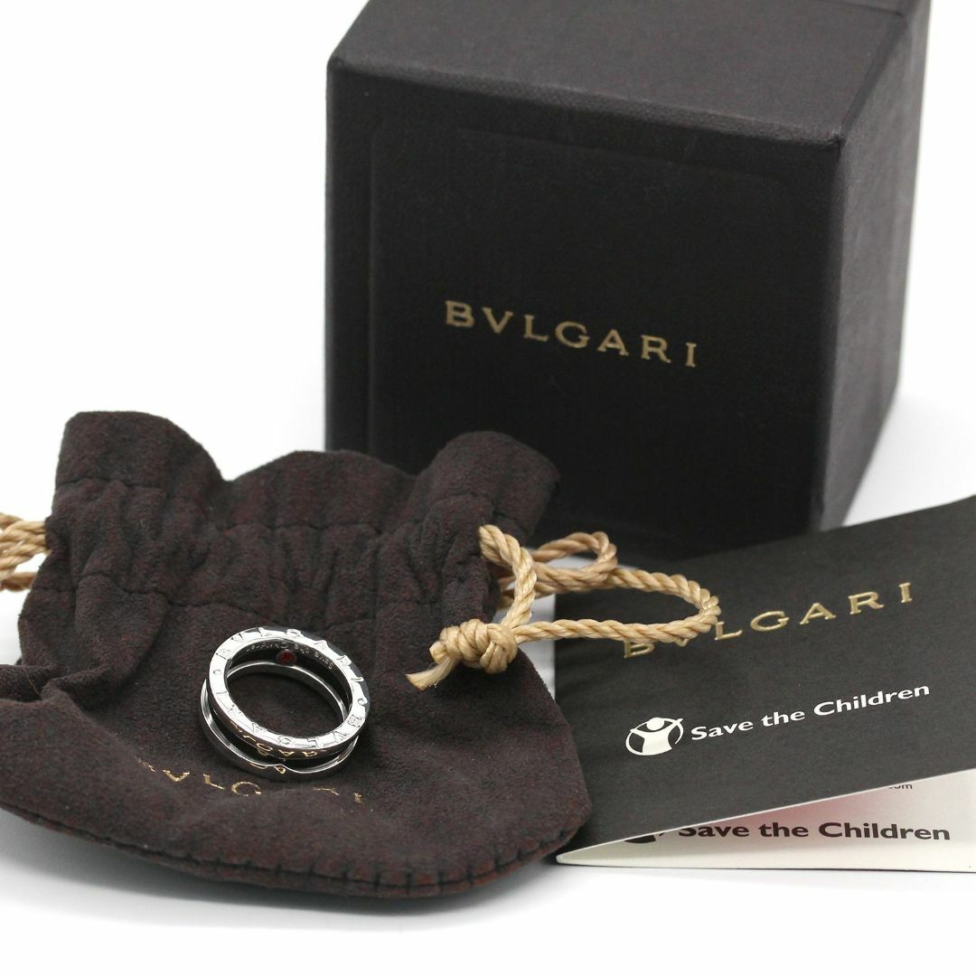 BVLGARI(ブルガリ)の極美品 ブルガリ セーブザチルドレン リング 12号 シルバー A04641 レディースのアクセサリー(リング(指輪))の商品写真