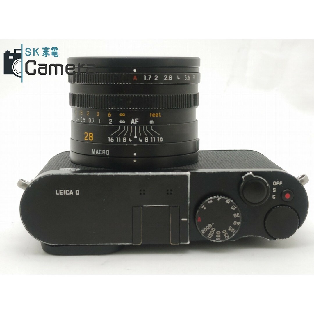 LEICA(ライカ)のLeica Q Typ 116 ブラック ライカ センサーゴミ有 スマホ/家電/カメラのカメラ(コンパクトデジタルカメラ)の商品写真