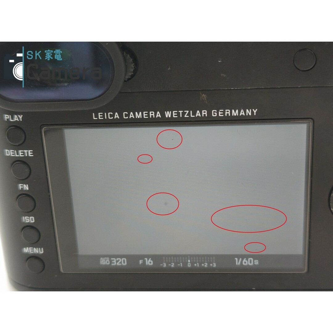 LEICA(ライカ)のLeica Q Typ 116 ブラック ライカ センサーゴミ有 スマホ/家電/カメラのカメラ(コンパクトデジタルカメラ)の商品写真