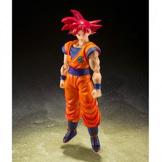 バンダイ(BANDAI)のS.H.Figuartsスーパーサイヤ人ゴッド孫悟空(アニメ/ゲーム)