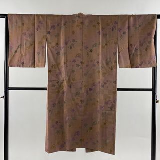 道中着 身丈120cm 裄丈66.5cm 正絹 美品 名品 【中古】(着物)