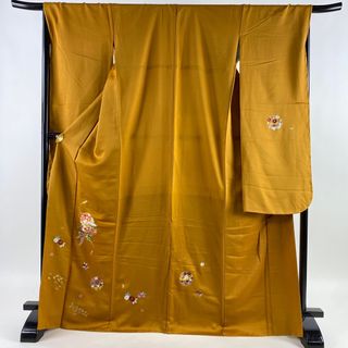 振袖 身丈170cm 裄丈68cm 正絹 名品 【中古】(着物)