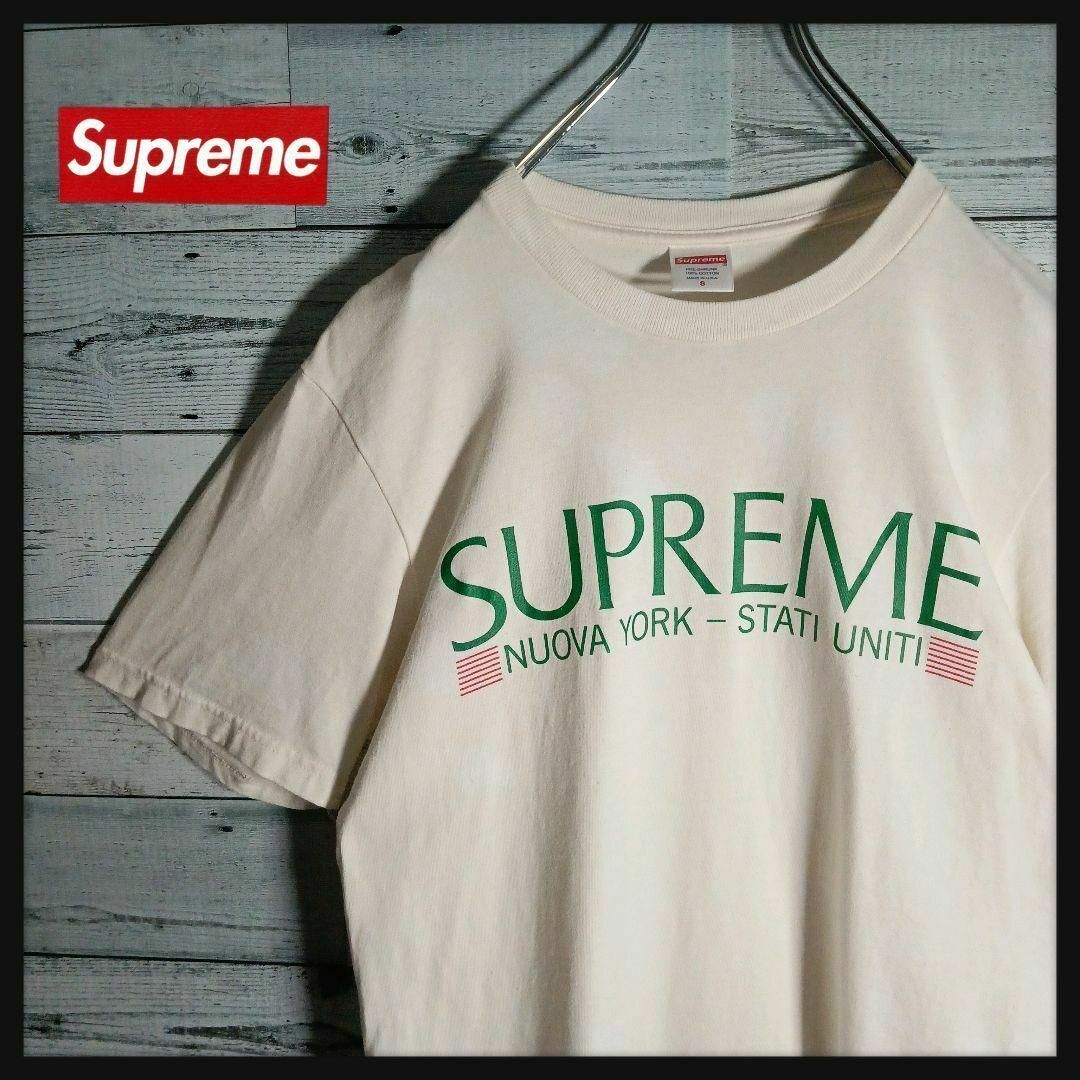 Supreme(シュプリーム)の【即完売モデル】シュプリーム☆センターアーチロゴ入りTシャツ 人気 希少デザイン メンズのトップス(Tシャツ/カットソー(半袖/袖なし))の商品写真