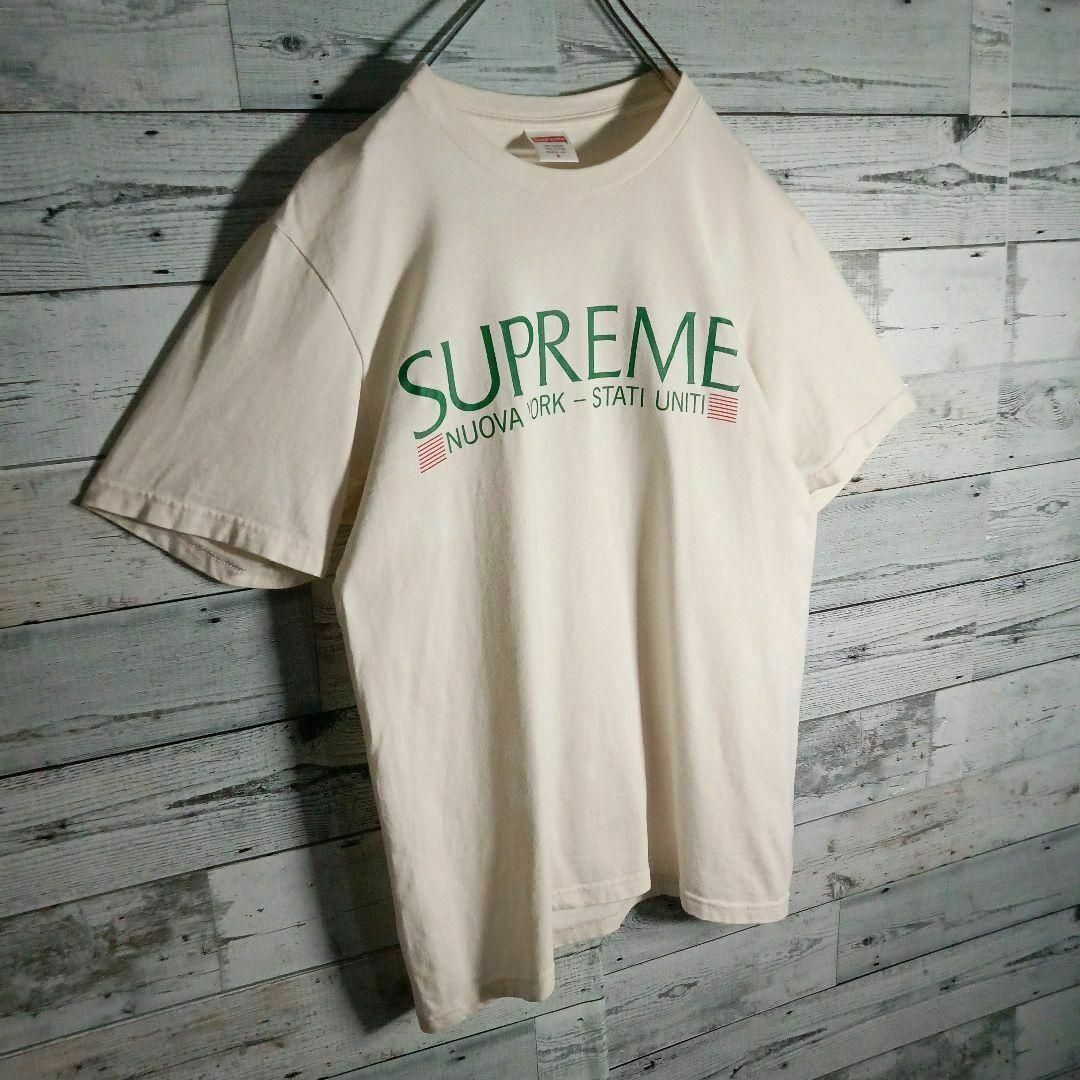 Supreme(シュプリーム)の【即完売モデル】シュプリーム☆センターアーチロゴ入りTシャツ 人気 希少デザイン メンズのトップス(Tシャツ/カットソー(半袖/袖なし))の商品写真