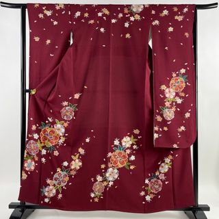 振袖 身丈160.5cm 裄丈64cm 正絹 逸品 【中古】(着物)