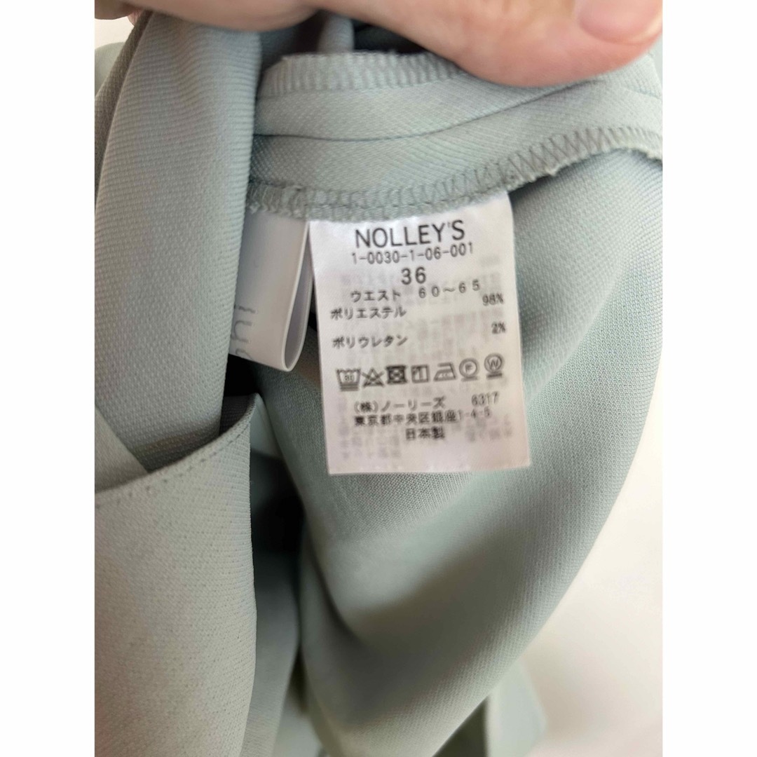 NOLLEY'S(ノーリーズ)のノーリーズジップアップタイトスカート　36 レディースのスカート(ひざ丈スカート)の商品写真