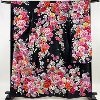 振袖 身丈166.5cm 裄丈66cm 正絹 美品 逸品 【中古】(着物)