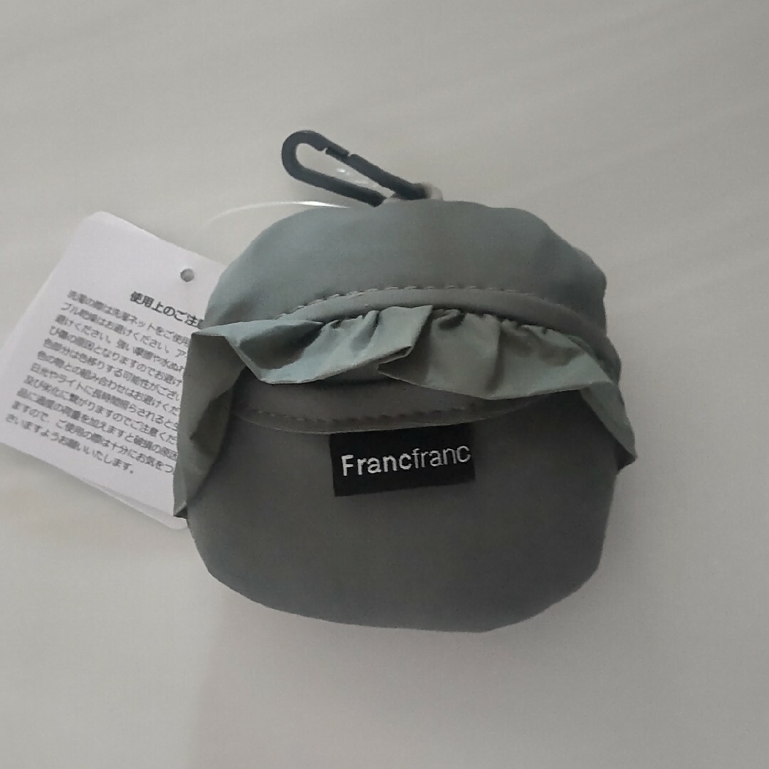 Francfranc(フランフラン)の超軽量　フリルエコバッグ レディースのバッグ(エコバッグ)の商品写真