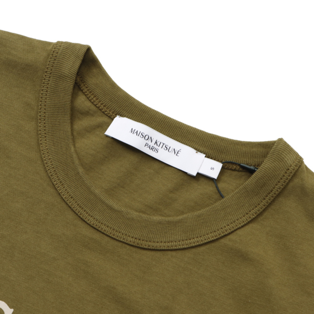 MAISON KITSUNE'(メゾンキツネ)のメゾンキツネ/MAISON KITSUNE シャツ アパレル メンズ PALAIS ROYAL CLASSIC TEE-SHIRT Tシャツ KHAKI LM00113KJ0008-0001-P360 _0410ff メンズのトップス(Tシャツ/カットソー(半袖/袖なし))の商品写真