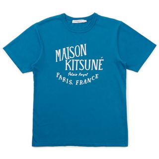 メゾンキツネ(MAISON KITSUNE')のメゾンキツネ/MAISON KITSUNE シャツ アパレル メンズ PALAIS ROYAL CLASSIC TEE-SHIRT Tシャツ SAPPHIRE LM00113KJ0008-0001-P462 _0410ff(Tシャツ/カットソー(半袖/袖なし))