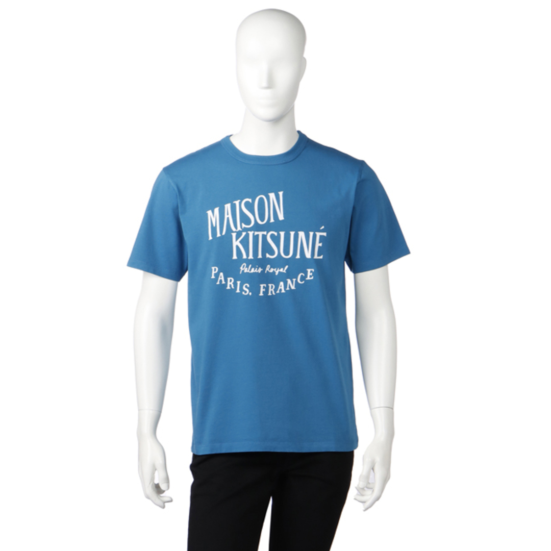 MAISON KITSUNE'(メゾンキツネ)のメゾンキツネ/MAISON KITSUNE シャツ アパレル メンズ PALAIS ROYAL CLASSIC TEE-SHIRT Tシャツ SAPPHIRE LM00113KJ0008-0001-P462 _0410ff メンズのトップス(Tシャツ/カットソー(半袖/袖なし))の商品写真