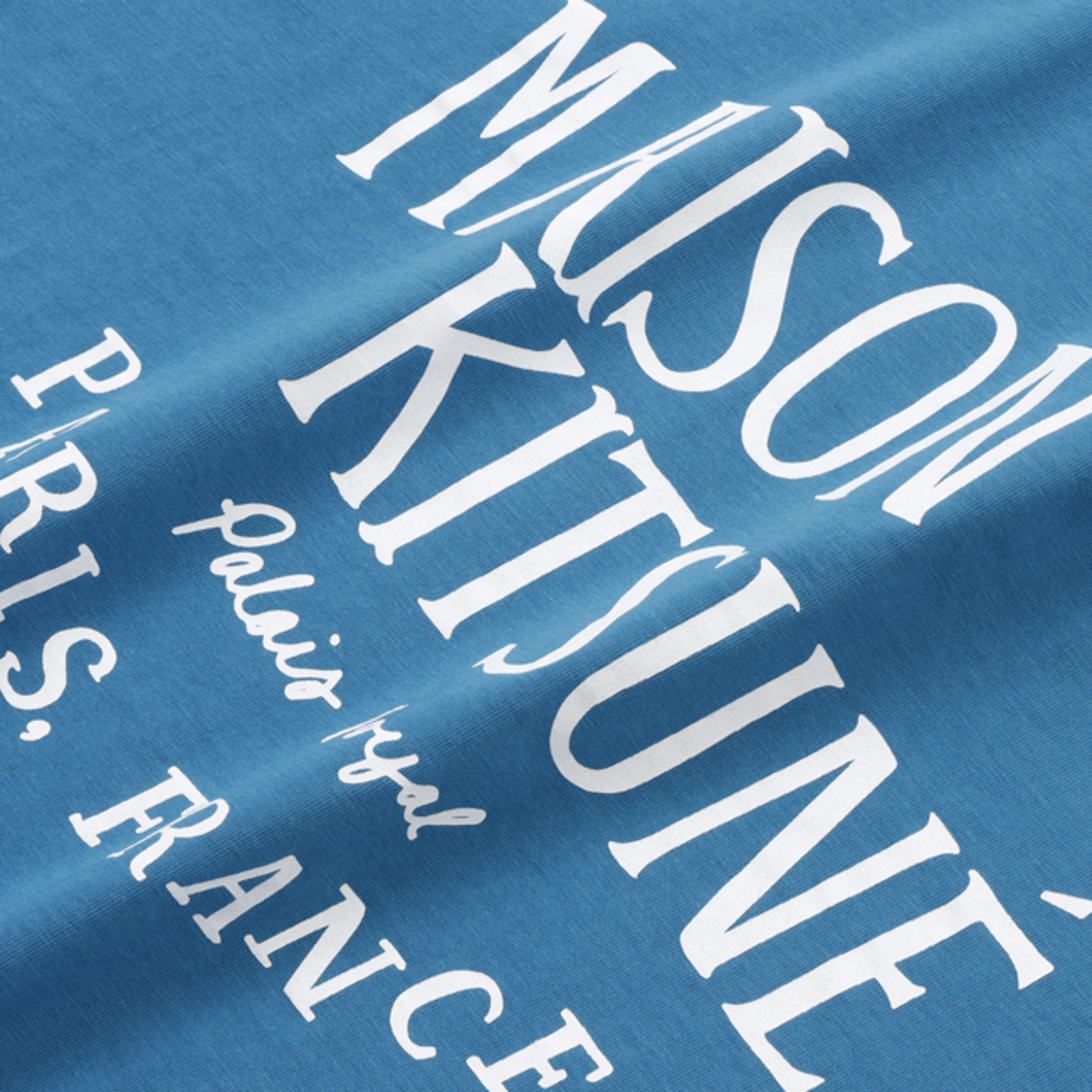 MAISON KITSUNE'(メゾンキツネ)のメゾンキツネ/MAISON KITSUNE シャツ アパレル メンズ PALAIS ROYAL CLASSIC TEE-SHIRT Tシャツ SAPPHIRE LM00113KJ0008-0001-P462 _0410ff メンズのトップス(Tシャツ/カットソー(半袖/袖なし))の商品写真