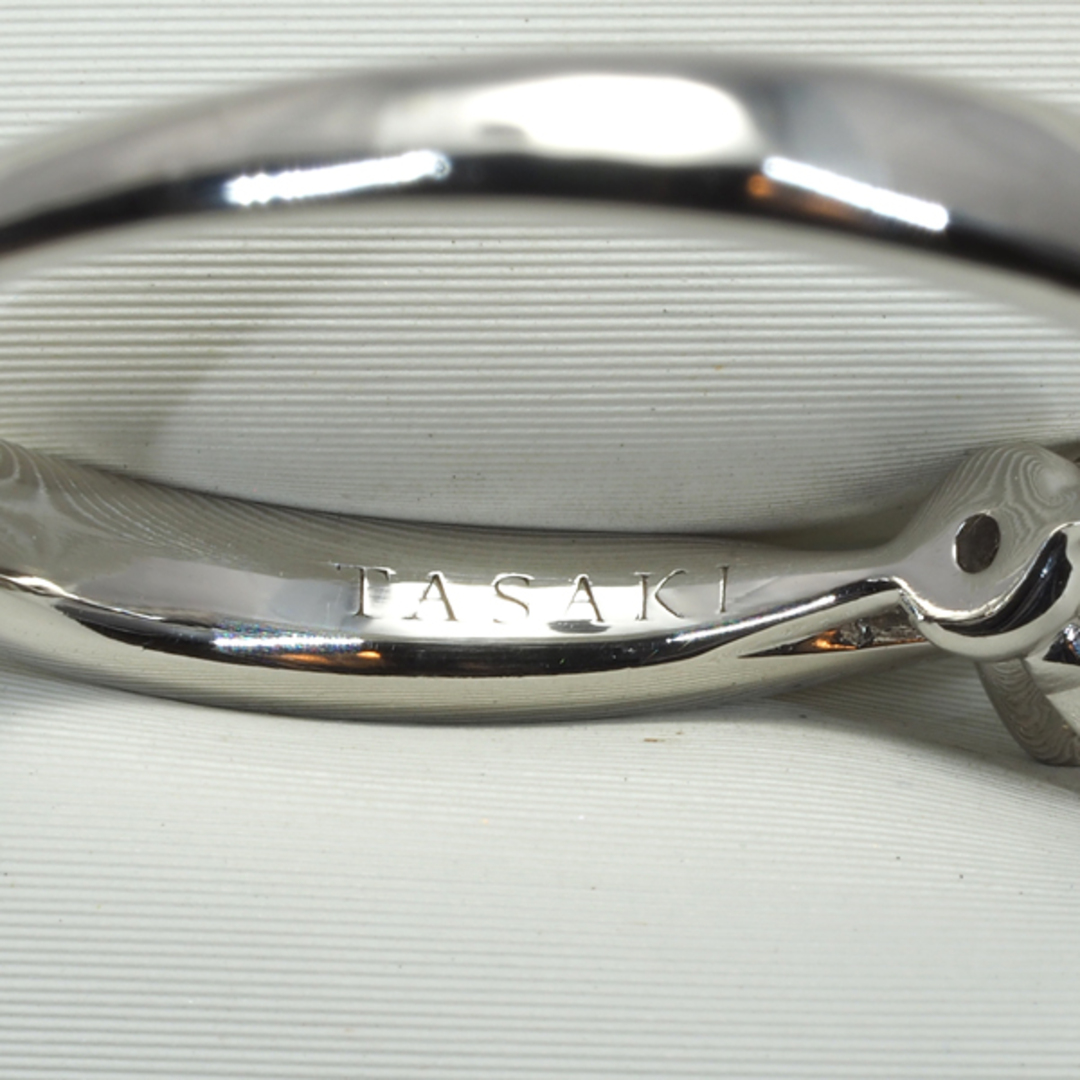 TASAKI(タサキ)のタサキ リング ダイヤ 0.41ct D SI1 3EX ソリティア 12号 Pt950 保証書/鑑定書 レディースのアクセサリー(リング(指輪))の商品写真