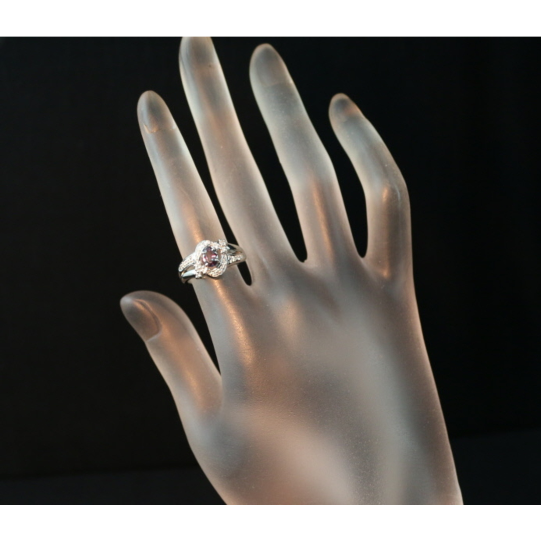 TASAKI(タサキ)のタサキ リング アレキサンドライト 0.41ct ダイヤ 0.19ct  9.5号 Pt900 ソーティング レディースのアクセサリー(リング(指輪))の商品写真