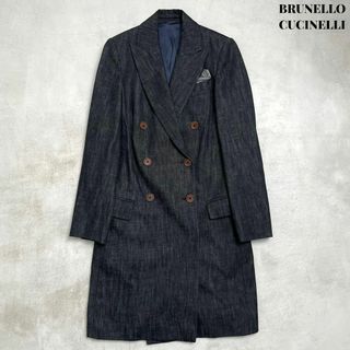 ブルネロクチネリ(BRUNELLO CUCINELLI)の【美品】BRUNELLO CUCINELLI コート ジャケット モニーレ 36(その他)