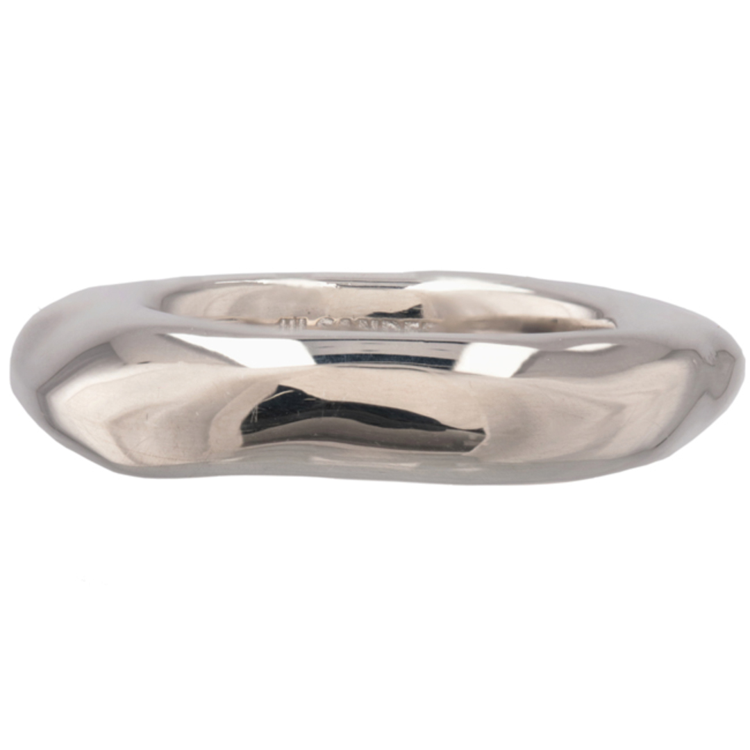 Jil Sander(ジルサンダー)のジルサンダー/JIL SANDER 指輪 メンズ 真鍮 リング SILVER J30UQ0008-J12003-045 _0410ff メンズのアクセサリー(リング(指輪))の商品写真