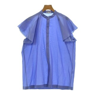 ブラミンク(BLAMINK)のBLAMINK ブラミンク カジュアルシャツ 38(M位) 青紫 【古着】【中古】(シャツ/ブラウス(長袖/七分))