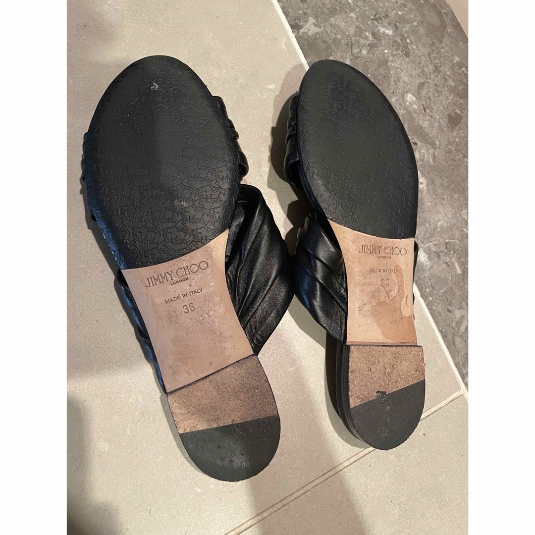 JIMMY CHOO - お値下げJimmy Choo フラットサンダル 36の通販 by JIMMY CHOO - お値下げJimmy Choo フラットサンダル 36の通販 by