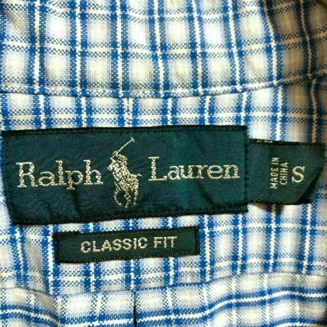 Ralph Lauren(ラルフローレン)のj19 US古着 ラルフローレン BD半袖シャツ CLASSICFIT 刺繍ロゴ メンズのトップス(シャツ)の商品写真