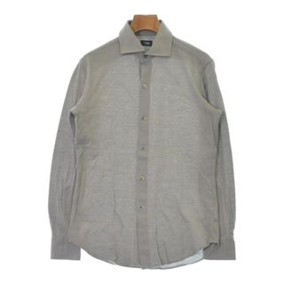 Maker's Shirt 鎌倉 カジュアルシャツ S ライトグレー 【古着】【中古】(シャツ)