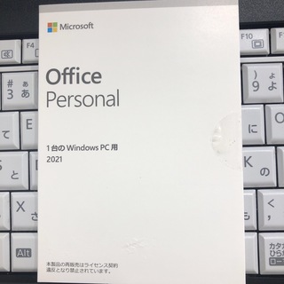 マイクロソフト(Microsoft)のMicrosoft office personal2021(その他)