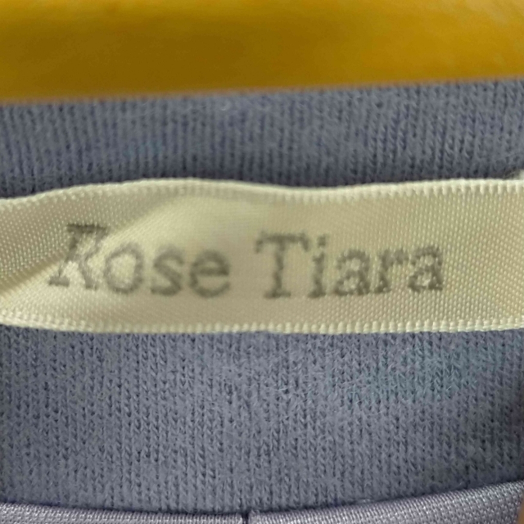 Rose Tiara(ローズティアラ)のROSE TIARA(-) ワンピース 七分袖 ひざ丈 クルーネック レディース レディースのワンピース(その他)の商品写真