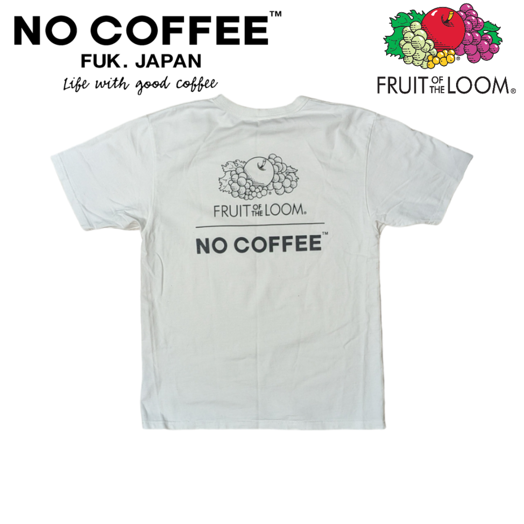 NO COFFEE(ノーコーヒー)のFRUIT OF THE LOOM NO COFFEE バックプリント Tシャツ メンズのトップス(Tシャツ/カットソー(半袖/袖なし))の商品写真