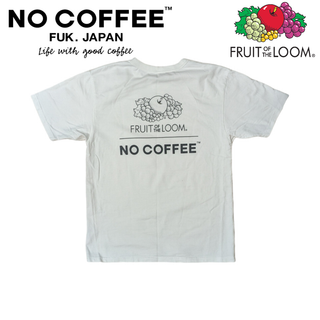 ノーコーヒー(NO COFFEE)のFRUIT OF THE LOOM NO COFFEE バックプリント Tシャツ(Tシャツ/カットソー(半袖/袖なし))