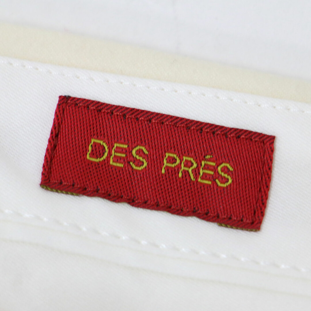 DES PRES(デプレ)のDES PRES デプレ パンツ テーパード パンツ オフホワイト 32(5号) ウール ストレッチ クロップドパンツ スリム シガレットパンツ フランネル生地 秋冬 ボトムス ズボン 日本製 シンプル オフィス カジュアル ビジネス 大人 きれいめ【レディース】【中古】 レディースのパンツ(カジュアルパンツ)の商品写真