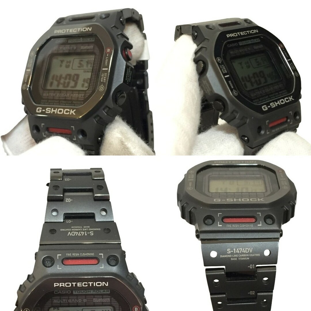 G-SHOCK(ジーショック)のG-SHOCK ジーショック カシオ 腕時計 GMW-B5000TVA-1 バーチャルワールド デジタル スクエア タフソーラー フルメタル メンズの時計(腕時計(デジタル))の商品写真