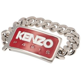 KENZO - ケンゾー/KENZO ブレスレット メンズ KENZO IDENTITY BRACELET チェーンブレスレット MEDIUM RED FD55BI421M03-0003-21 _0410ff