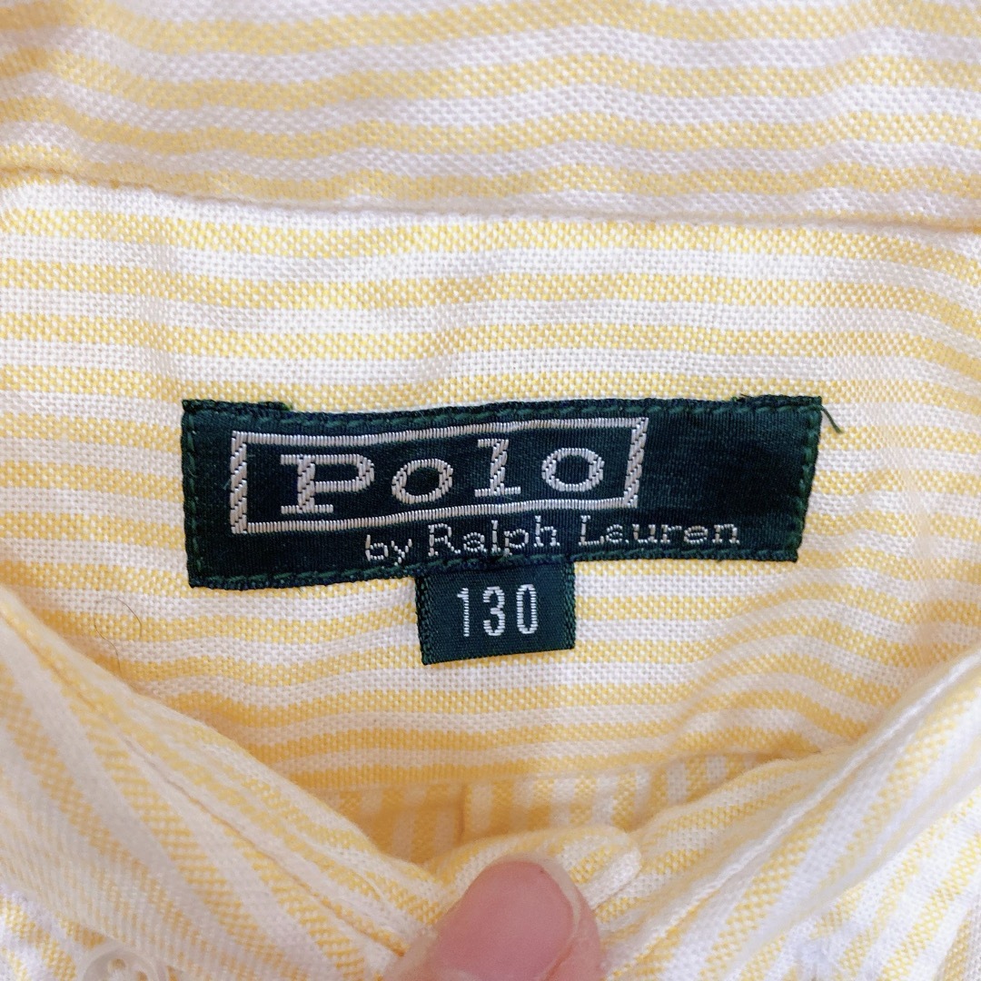 POLO RALPH LAUREN(ポロラルフローレン)のPolo RALPH LAUREN ポロ　ラルフローレン　シャツ　130 キッズ/ベビー/マタニティのキッズ服男の子用(90cm~)(ブラウス)の商品写真