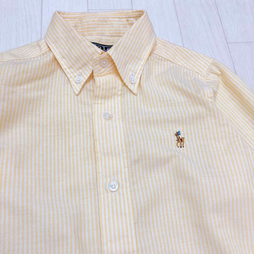 POLO RALPH LAUREN(ポロラルフローレン)のPolo RALPH LAUREN ポロ　ラルフローレン　シャツ　130 キッズ/ベビー/マタニティのキッズ服男の子用(90cm~)(ブラウス)の商品写真