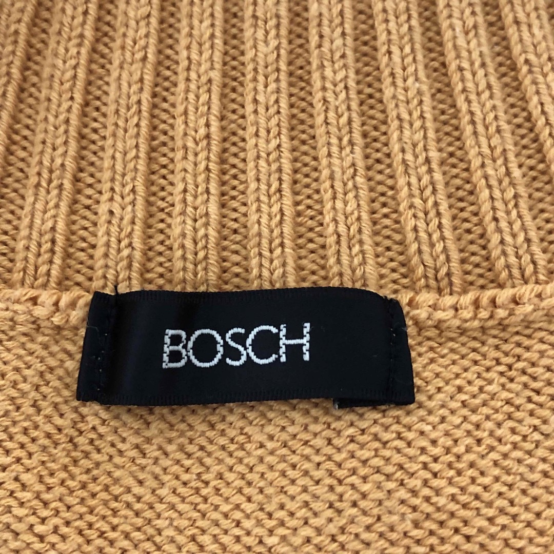 BOSCH(ボッシュ)のBOSCH　Vネックニット　コットン　オレンジ　M レディースのトップス(ニット/セーター)の商品写真