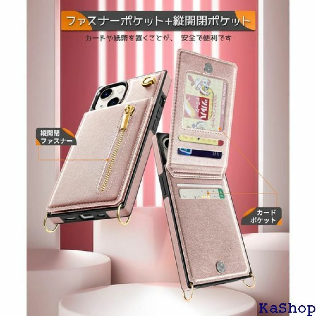 YIHARA iphone 14 ケース手帳型 iph カ 可能 ピンク 476 スマホ/家電/カメラのスマホ/家電/カメラ その他(その他)の商品写真