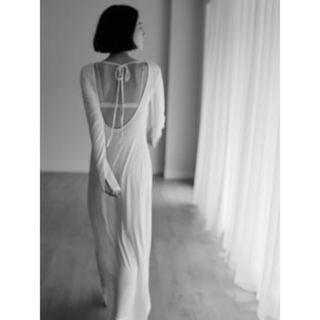 ロザリームーン(Rosary moon)のRosarymoon BASIC layered bare dress(ロングドレス)