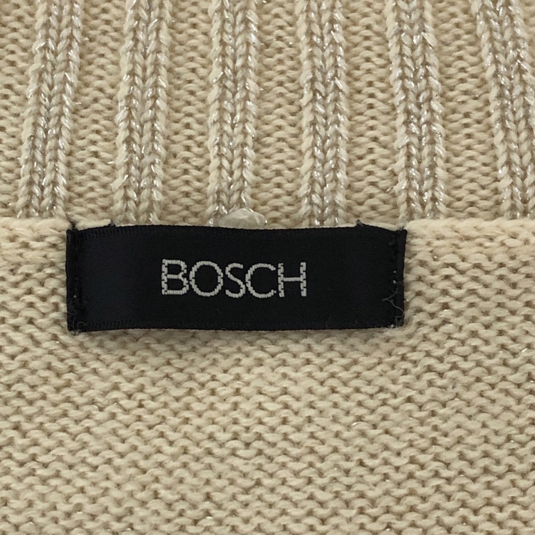 BOSCH(ボッシュ)のBOSCH　Vネックニット　コットン　オレンジ　M レディースのトップス(ニット/セーター)の商品写真