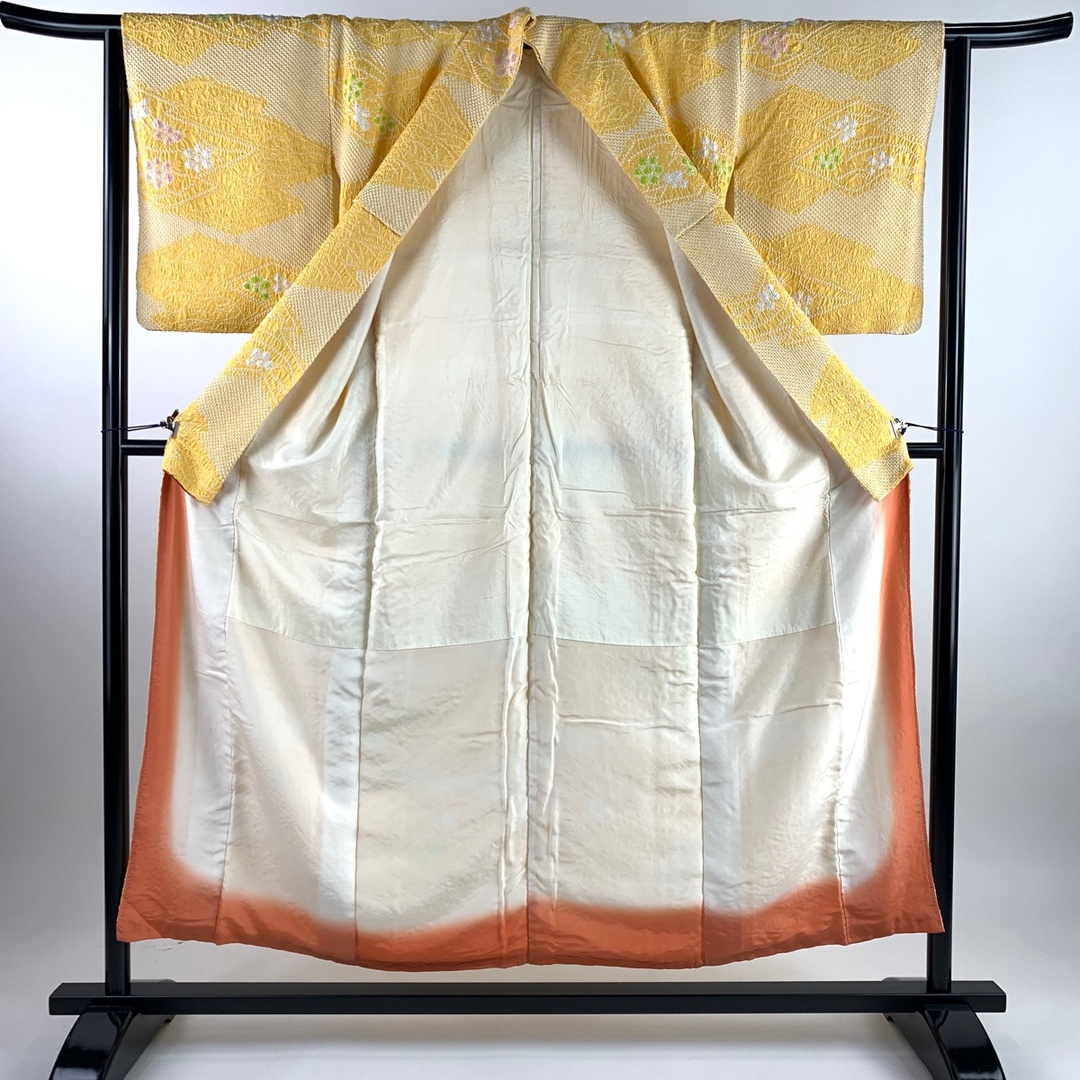 小紋 身丈152cm 裄丈62cm 正絹 美品 秀品 【中古】 レディースの水着/浴衣(着物)の商品写真