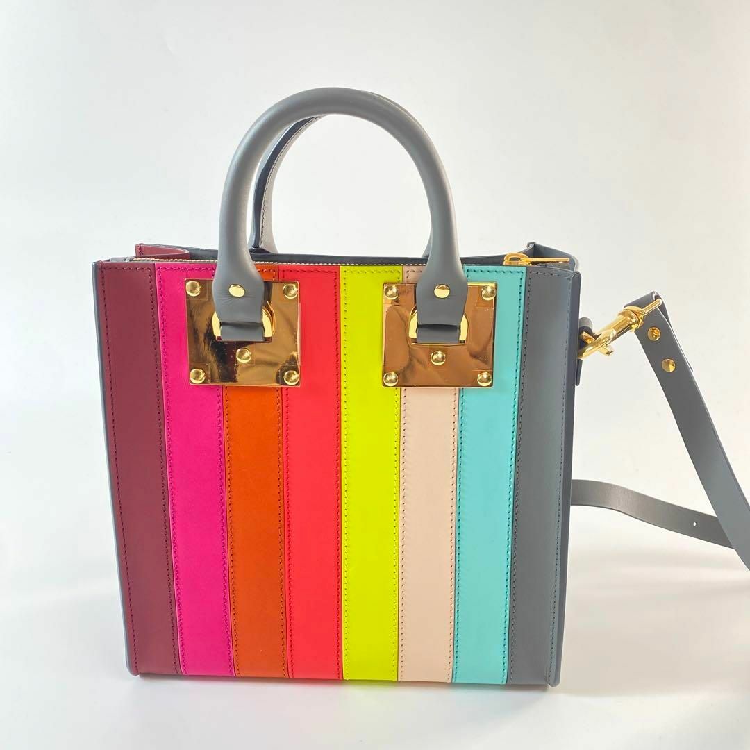 SOPHIE HULME(ソフィーヒュルム)の美品 SOPHIE HULME ソフィーヒュルム アルビオン ショルダー トート レディースのバッグ(ショルダーバッグ)の商品写真